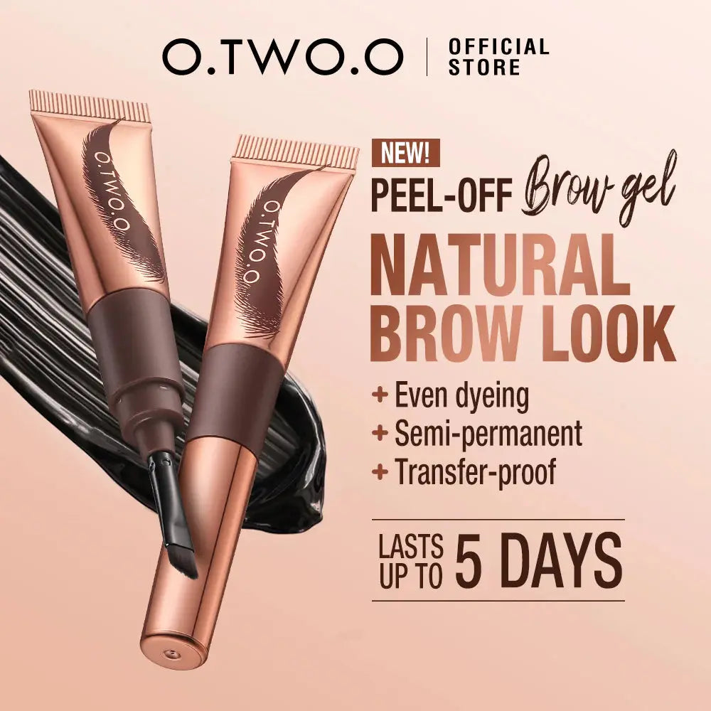 O.TWO.O Semi Permanent Peel-Off Eyebrow Gel - O TWO O