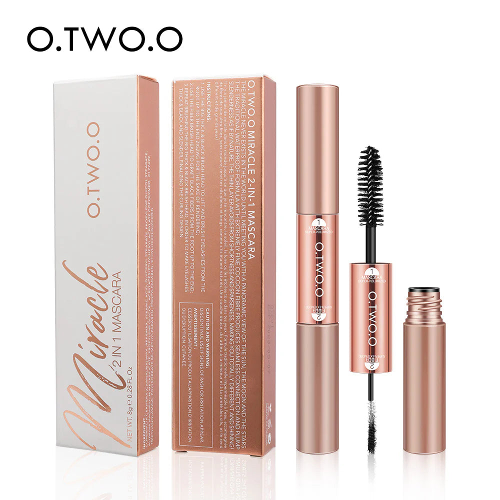 O.TWO.O Miracle Double Head 2 in 1 Waterproof Mascara