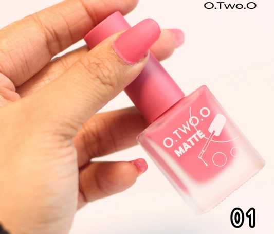 O.TWO.O Matte Nail Polish