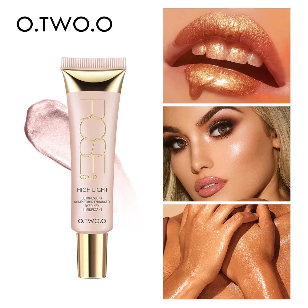 O.TWO.O Rose Gold Liquid Highlighter - O TWO O