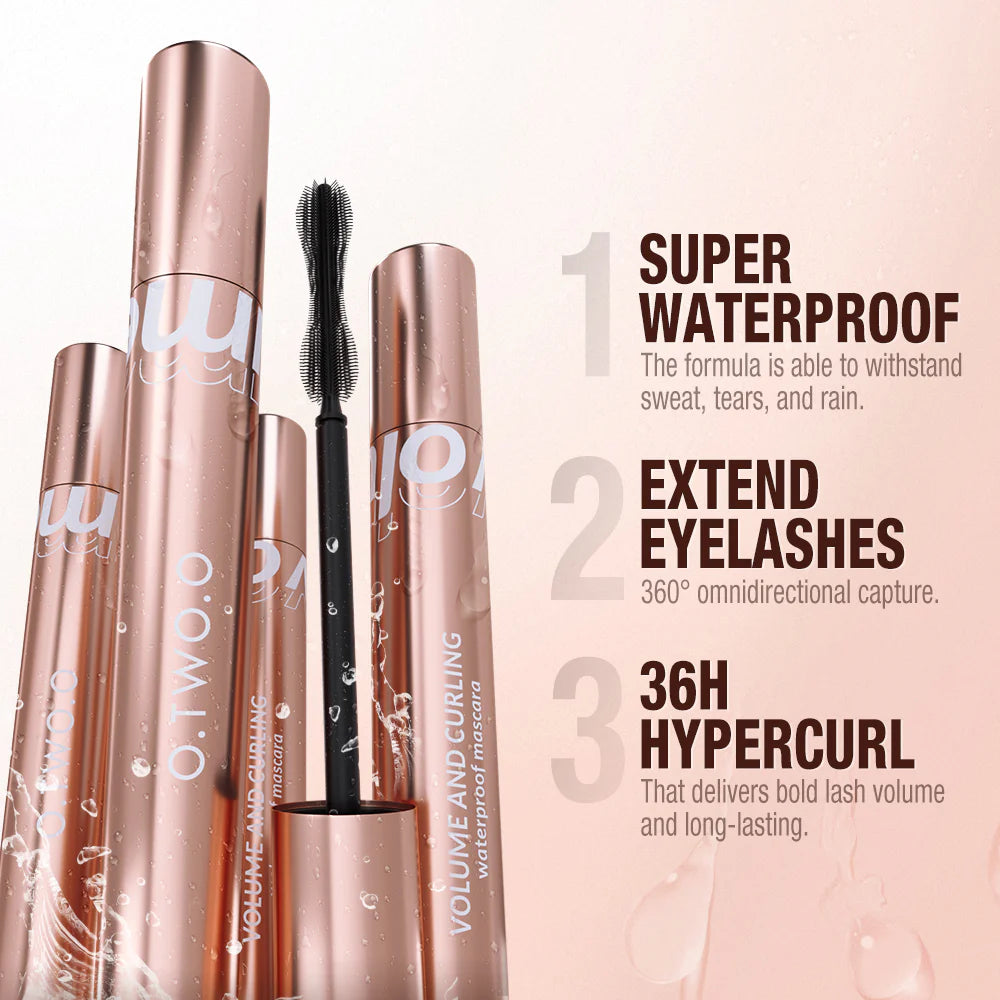 O.TWO.O Super Stay Long Lasting Waterproof Black Mascara