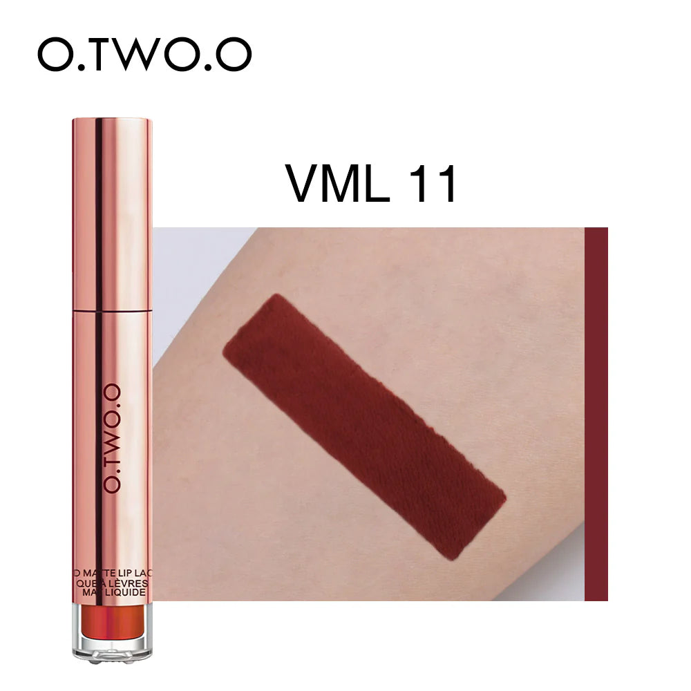 O.TWO.O High Pigment Matte Velvet Lip Gloss