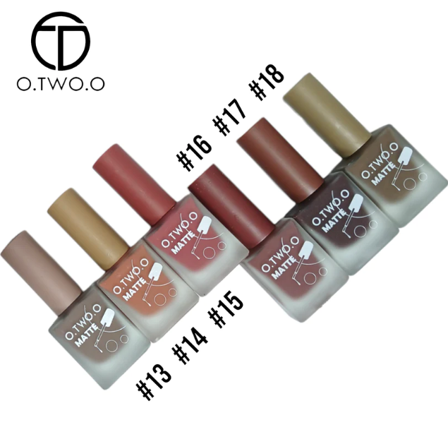 O.TWO.O Matte Nail Polish Pack of 6