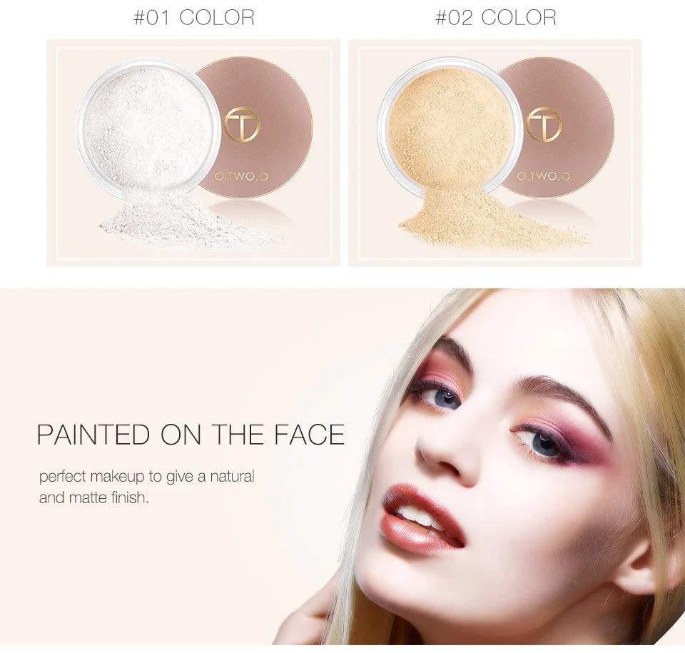 O.TWO.O Face Oil Control Setting Powder