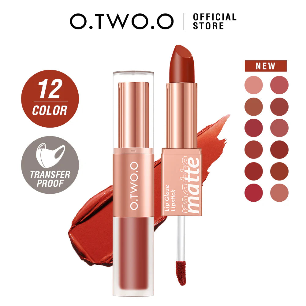 O.TWO.O 2 in 1 Lipstick & Lip Mud