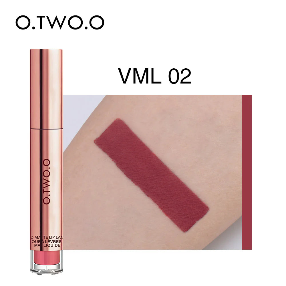 O.TWO.O High Pigment Matte Velvet Lip Gloss