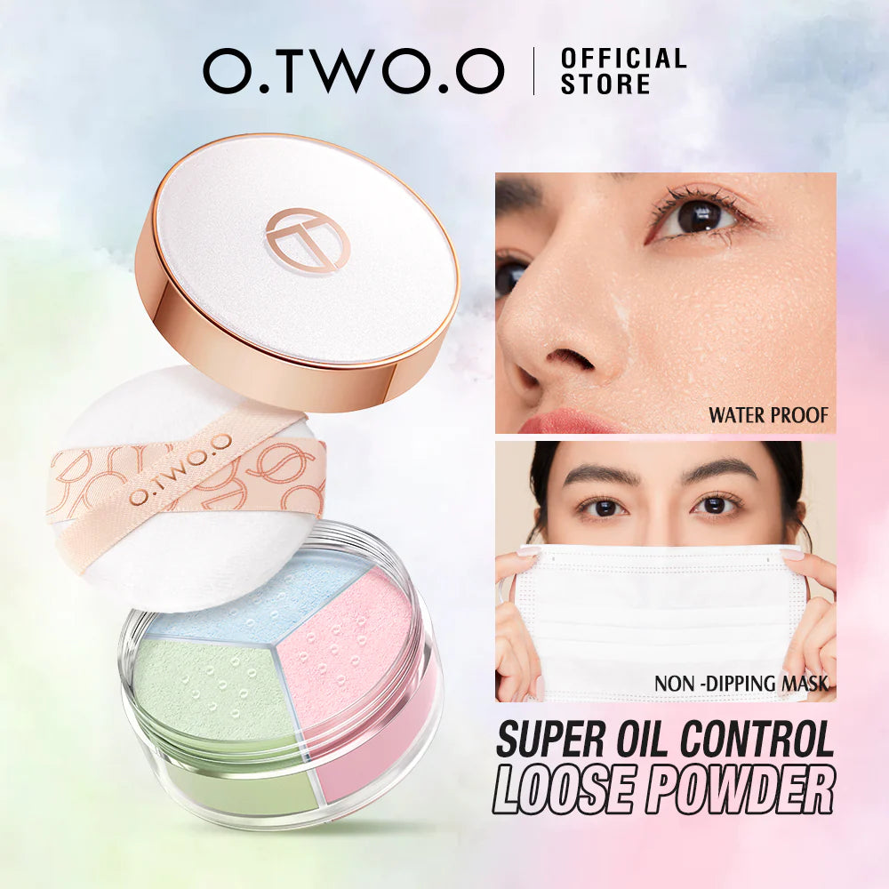 O.TWO.O Oil Control Makeup Loose Powder