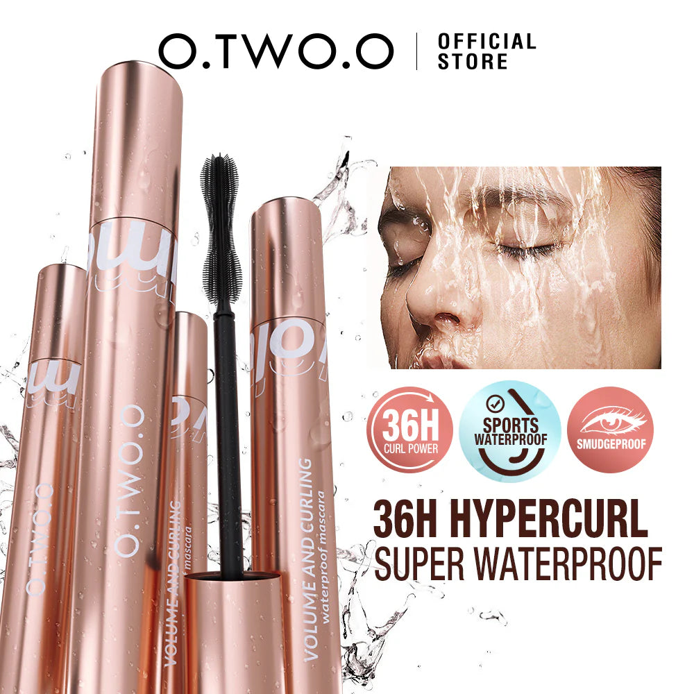 O.TWO.O Super Stay Long Lasting Waterproof Black Mascara