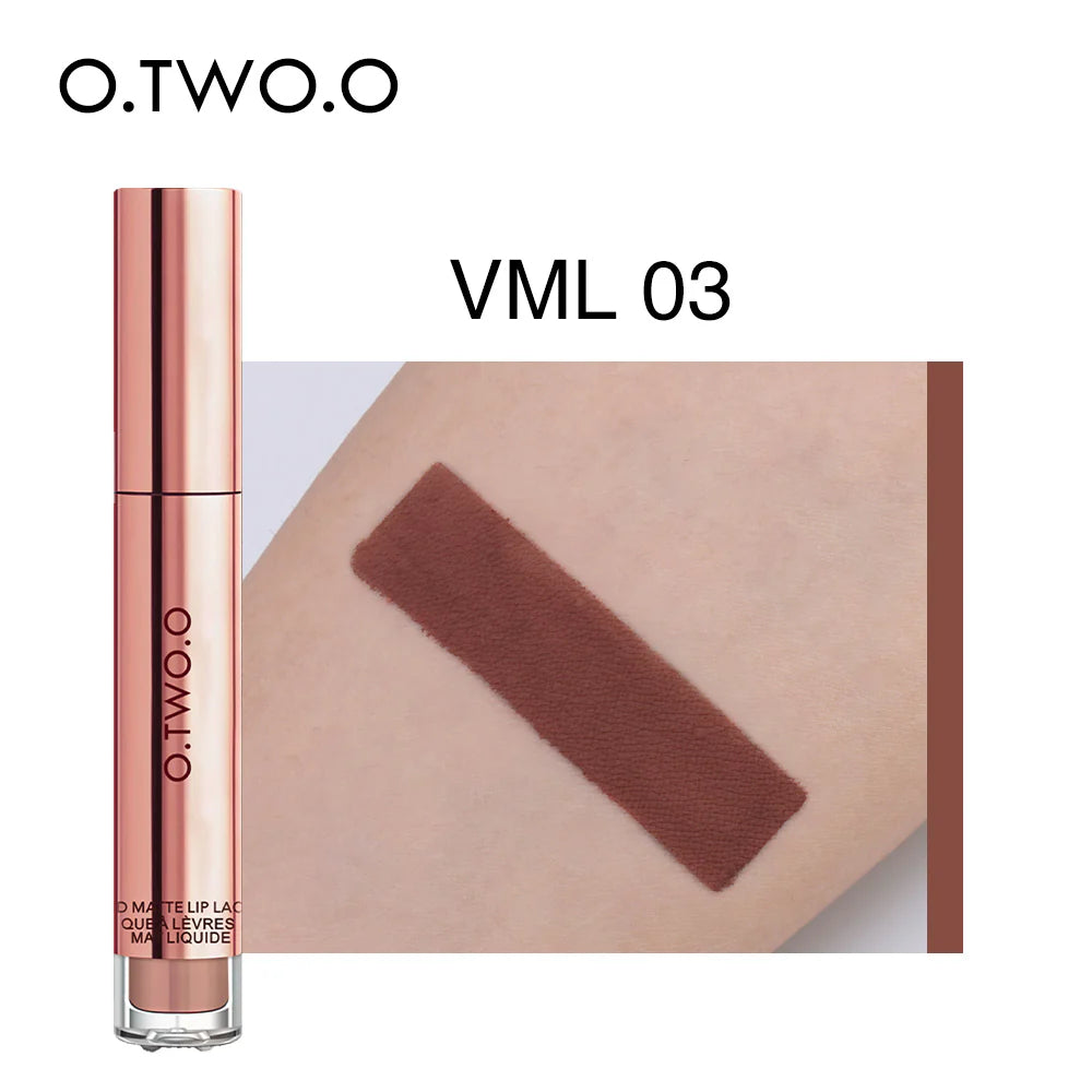 O.TWO.O High Pigment Matte Velvet Lip Gloss