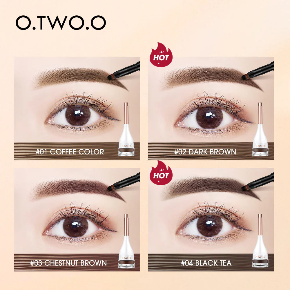 O.TWO.O Natural Shaping Dyeing Eyebrow Cream