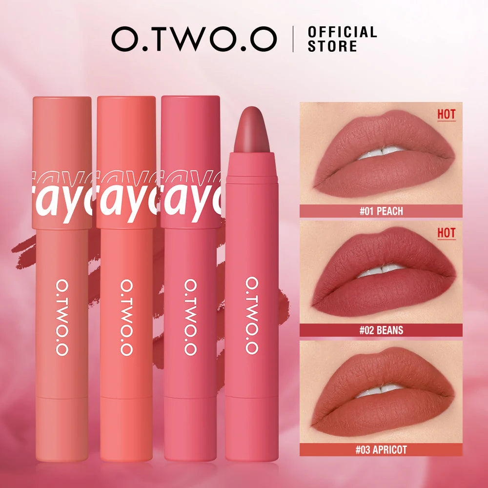 O.TWO.O Matte Crayon Lipstick Pen