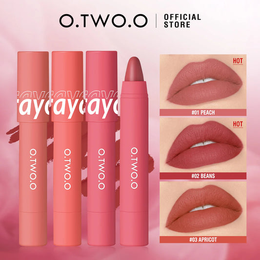 O.TWO.O Matte Crayon Lipstick Pen