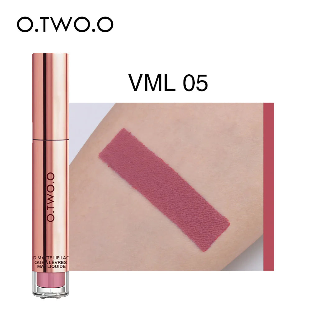 O.TWO.O High Pigment Matte Velvet Lip Gloss