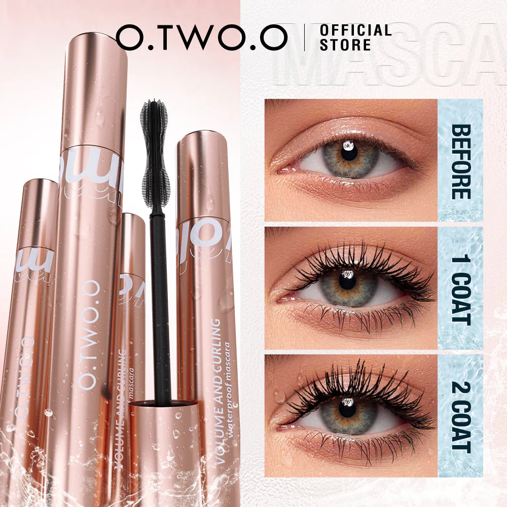 O.TWO.O Super Stay Long Lasting Waterproof Black Mascara