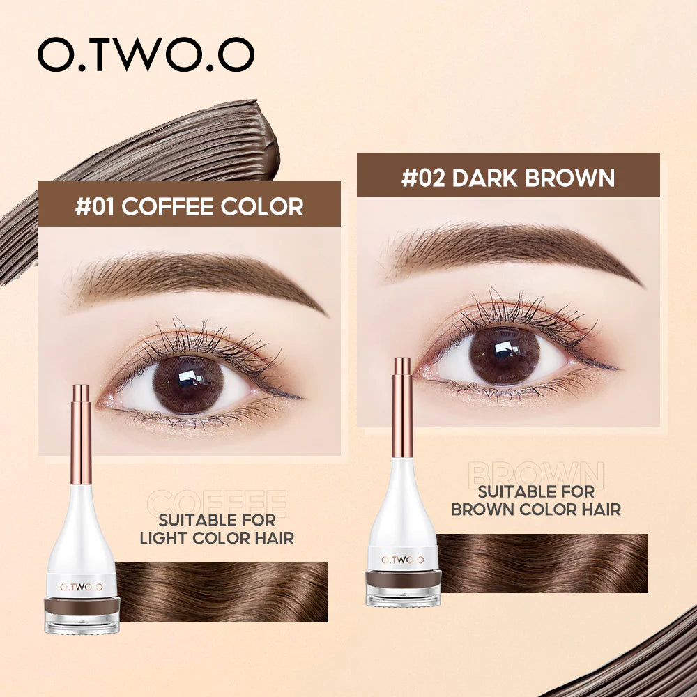 O.TWO.O Natural Shaping Dyeing Eyebrow Cream