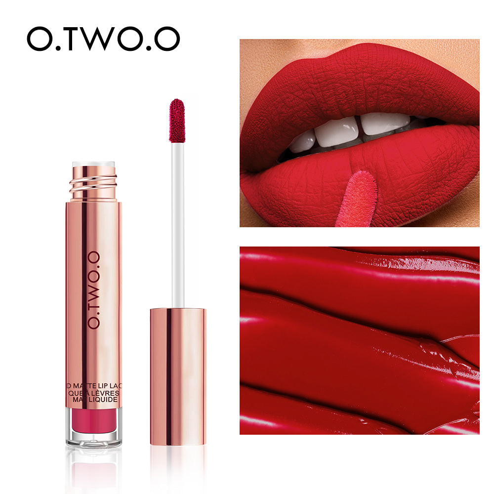 O.TWO.O High Pigment Matte Velvet Lip Gloss