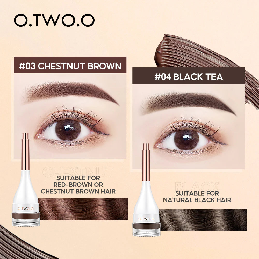 O.TWO.O Natural Shaping Dyeing Eyebrow Cream