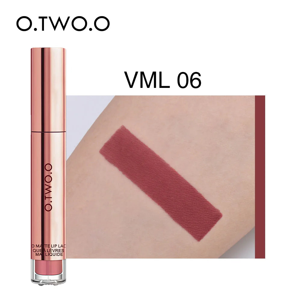 O.TWO.O High Pigment Matte Velvet Lip Gloss