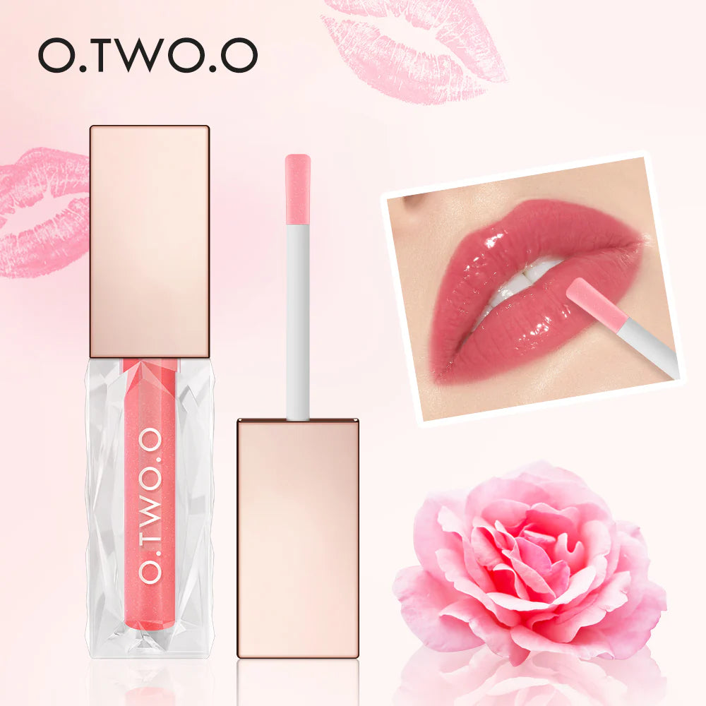 O.TWO.O Clear Crystal berry lip gloss