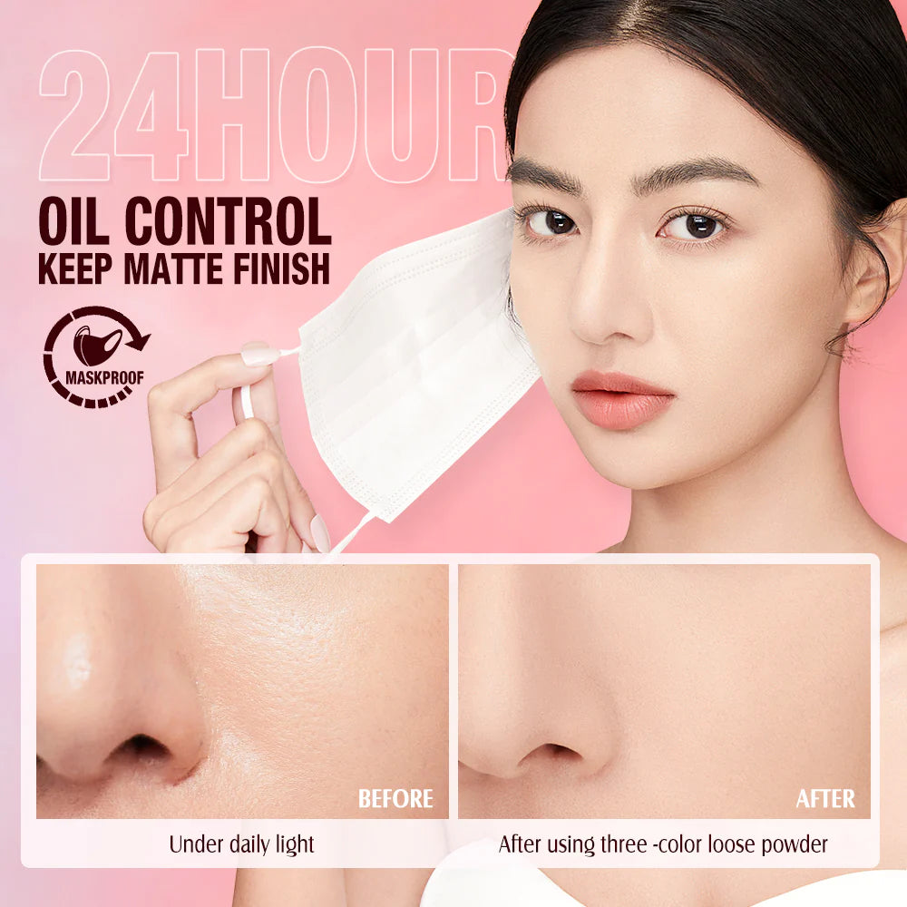 O.TWO.O Oil Control Makeup Loose Powder