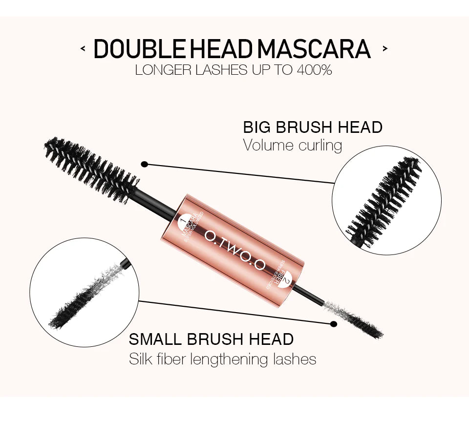 O.TWO.O Miracle Double Head 2 in 1 Waterproof Mascara