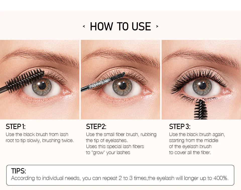 O.TWO.O Miracle Double Head 2 in 1 Waterproof Mascara