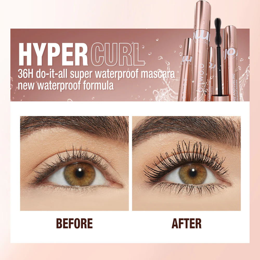 O.TWO.O Super Stay Long Lasting Waterproof Black Mascara