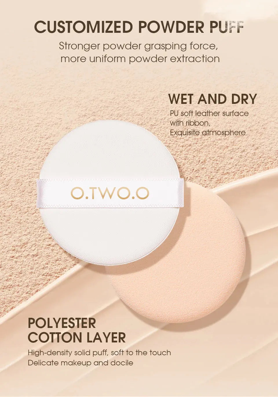 O.TWO.O Invisible Pores Silky Moisturizing Makeup Setting Powder - O TWO O