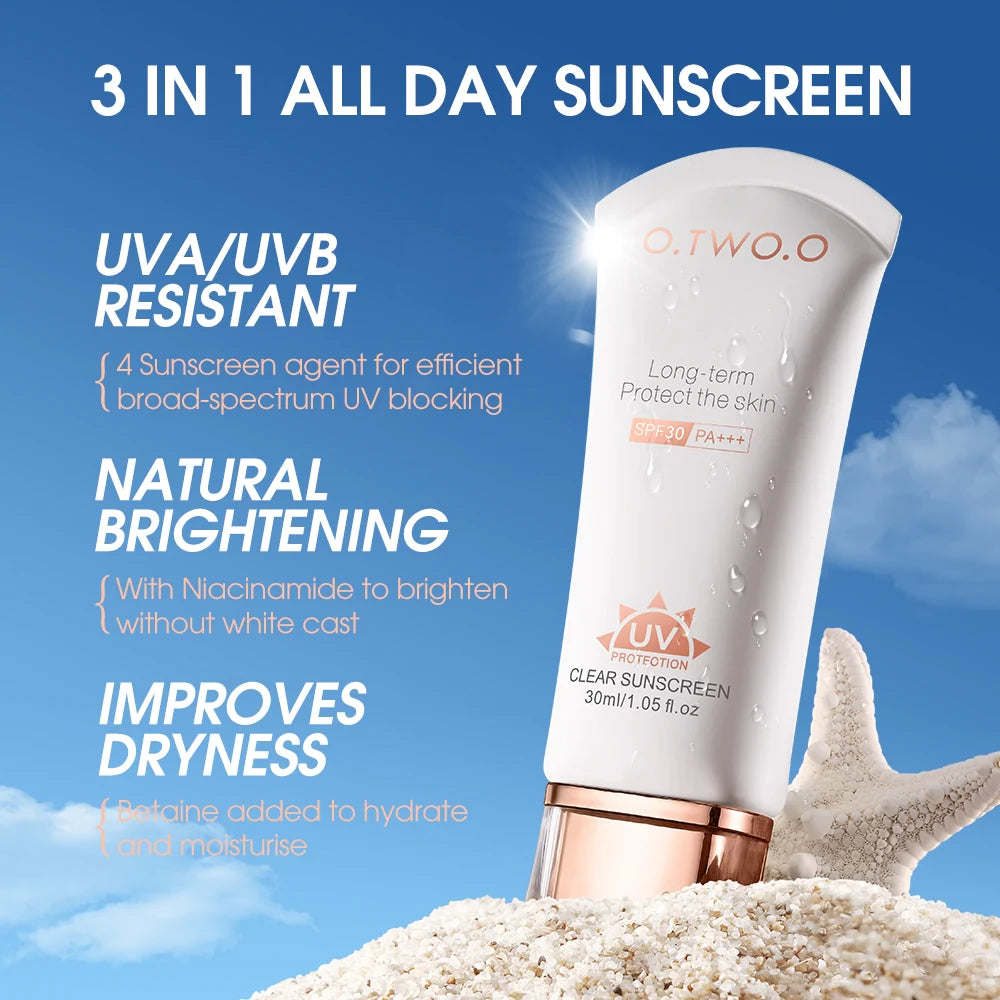 O.TWO.O Suncream Skin Care Sun Protection Lotion SPF 30 PA+++