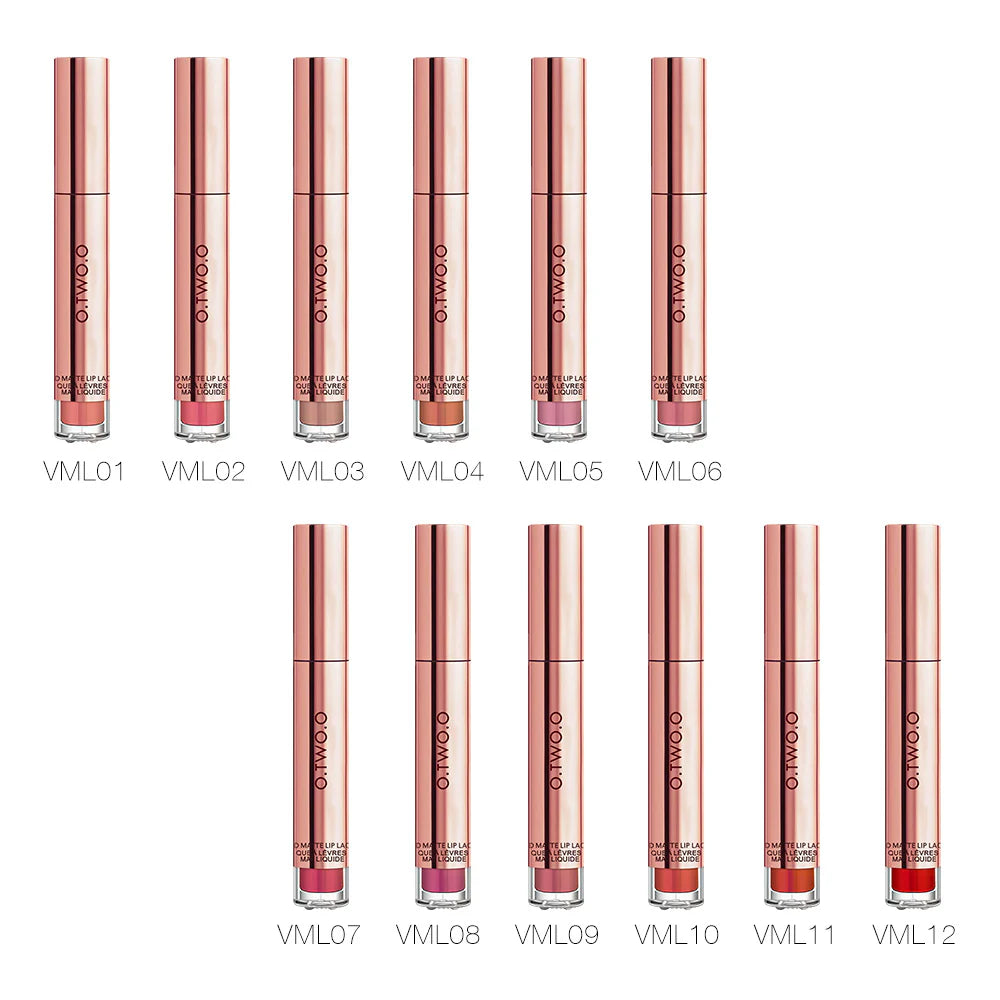 O.TWO.O High Pigment Matte Velvet Lip Gloss