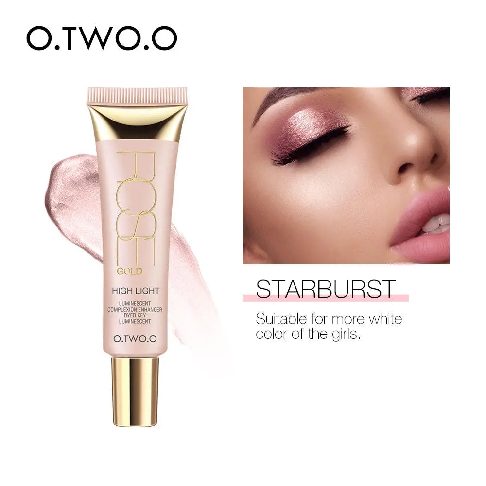 O.TWO.O Rose Gold Liquid Highlighter - O TWO O