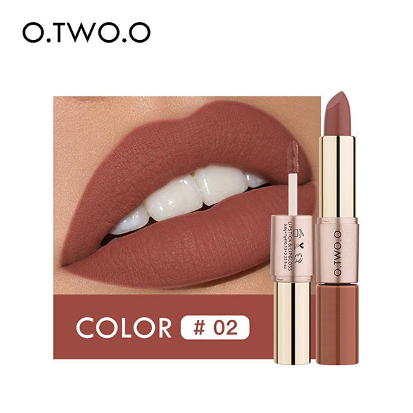 O.TWO.O 2 In 1 Lipstick And Lip gloss