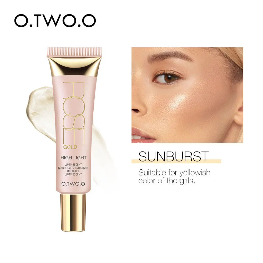 O.TWO.O Rose Gold Liquid Highlighter - O TWO O