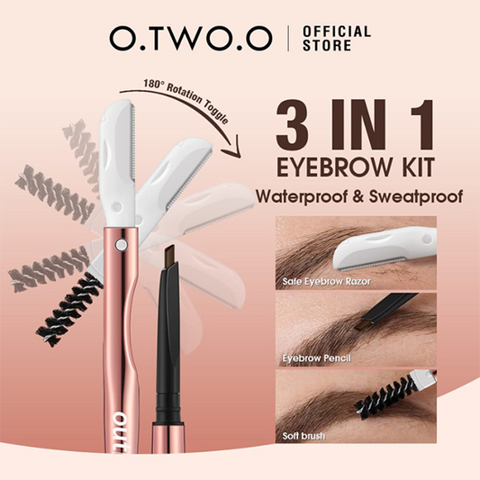 O.TWO.O 3 In 1 Eyebrow Pencil