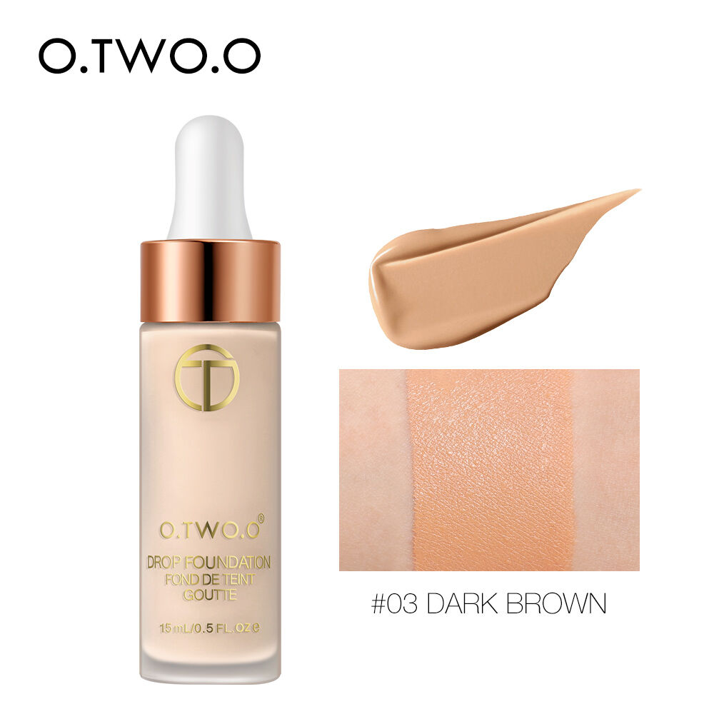 O.TWO.O Dropper Full Cover Liquid Foundation