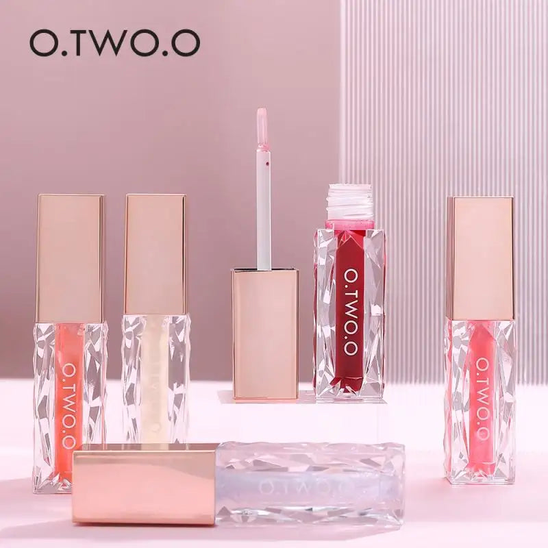 O.TWO.O Clear Crystal berry lip gloss