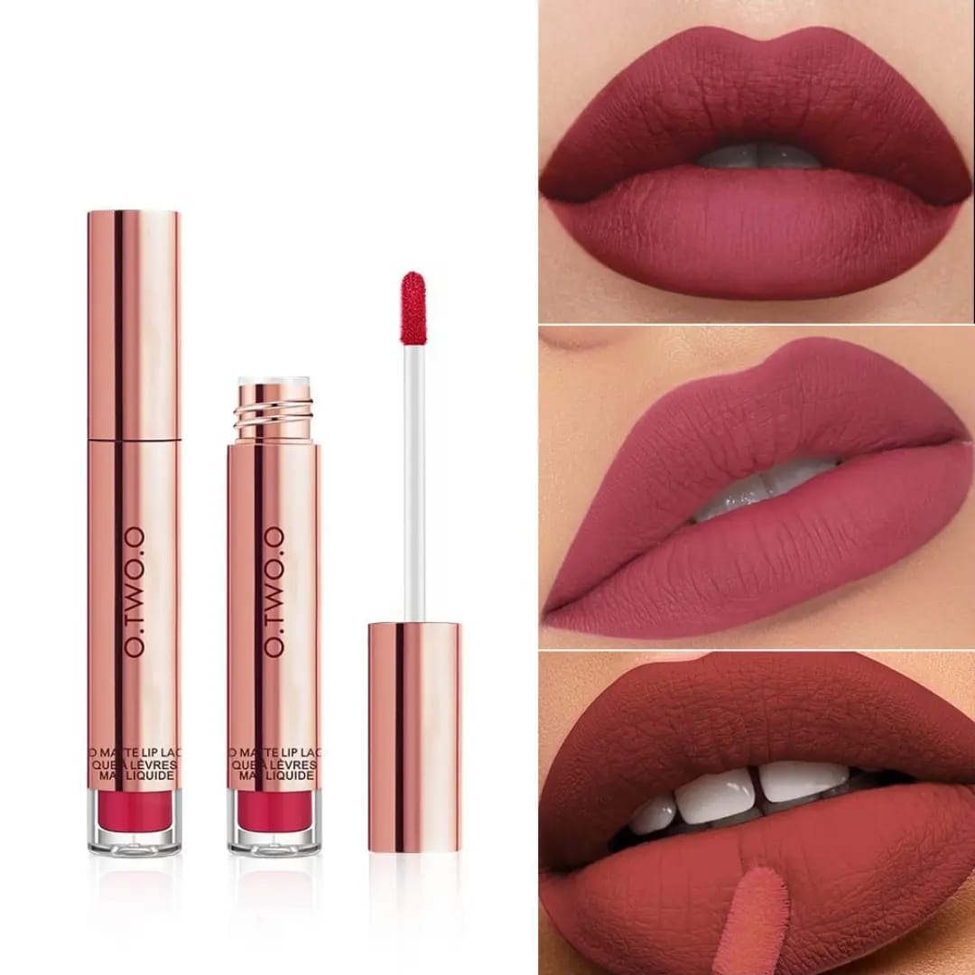 O.TWO.O High Pigment Matte Velvet Lip Gloss