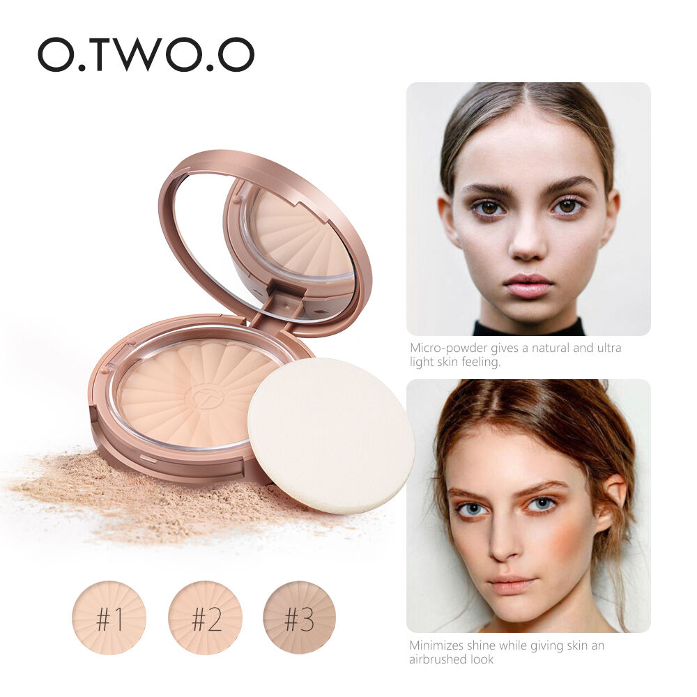 O.TWO.O Rose Gold Matte Compact Powder