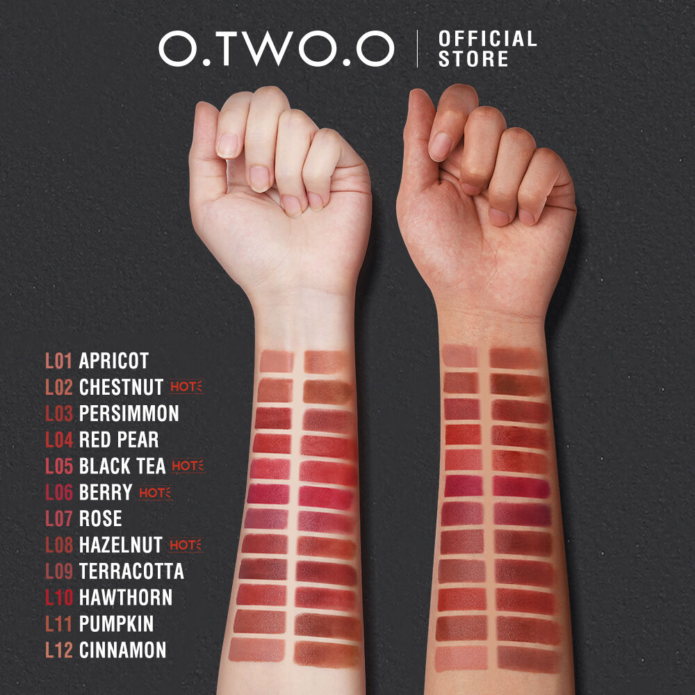 O.TWO.O 2 in 1 Lipstick & Lip Mud