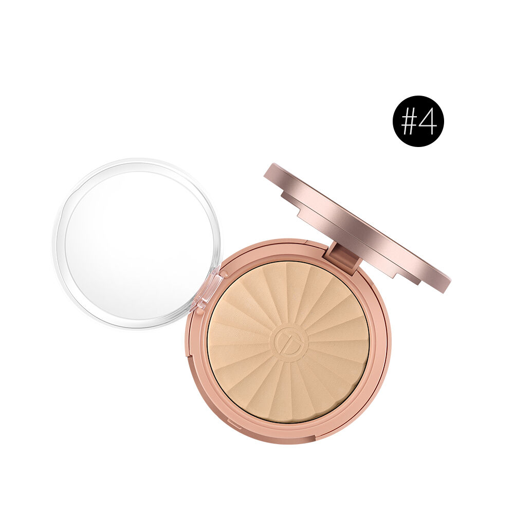 O.TWO.O Rose Gold Matte Compact Powder