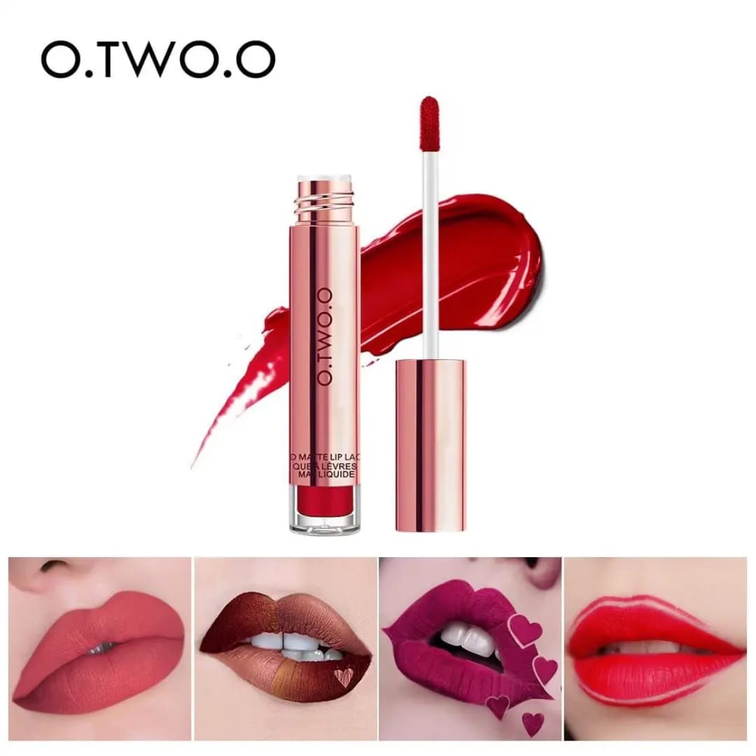 O.TWO.O High Pigment Matte Velvet Lip Gloss