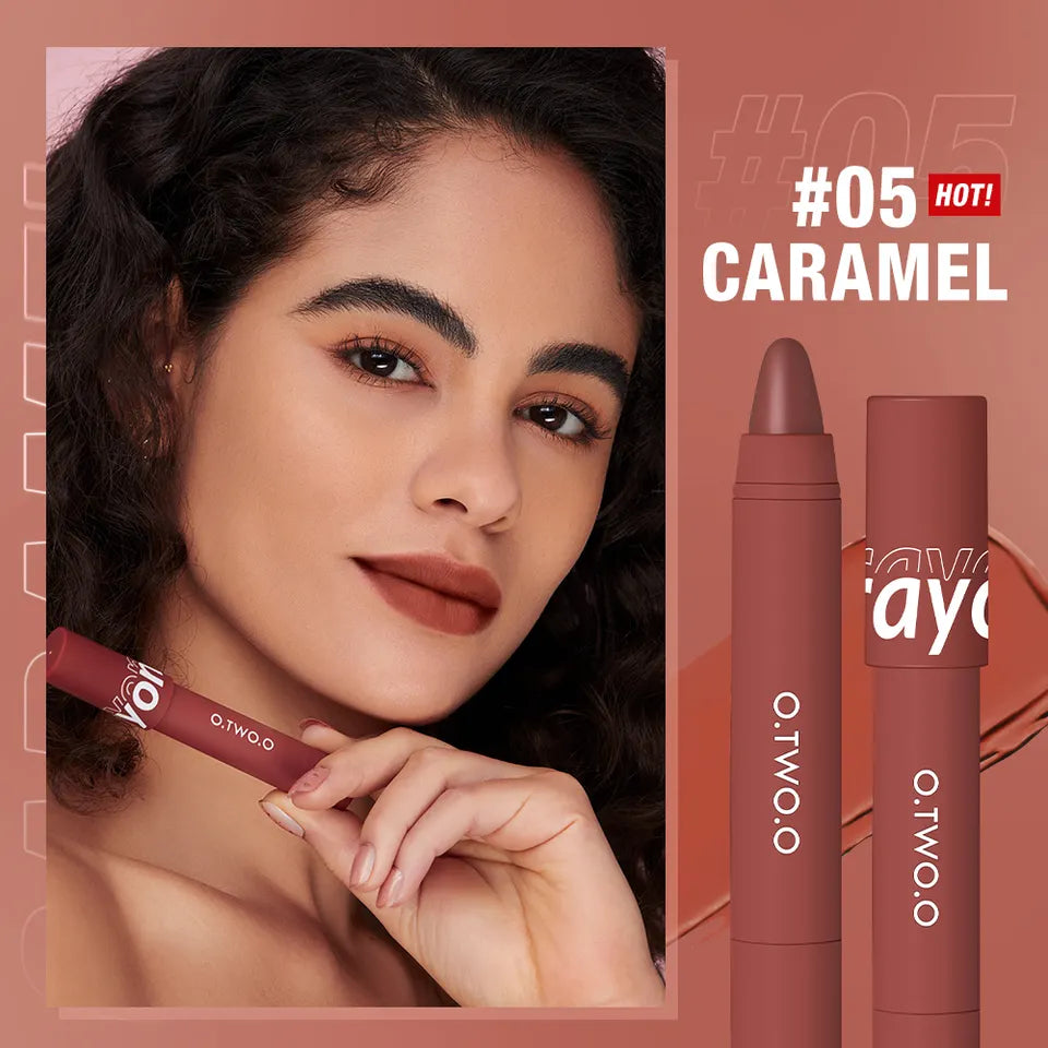 O.TWO.O Matte Crayon Lipstick Pen