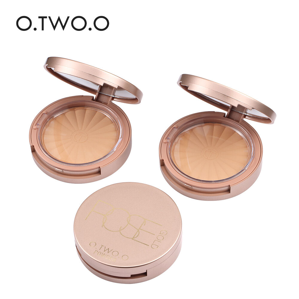 O.TWO.O Rose Gold Matte Compact Powder