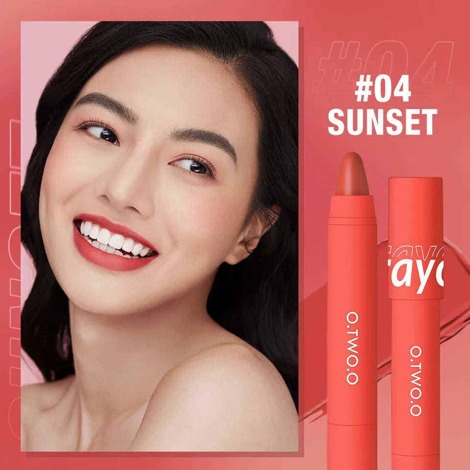 O.TWO.O Matte Crayon Lipstick Pen