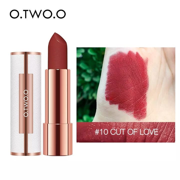 O.TWO.O Spun Gold Brocade Velvet Lipstick