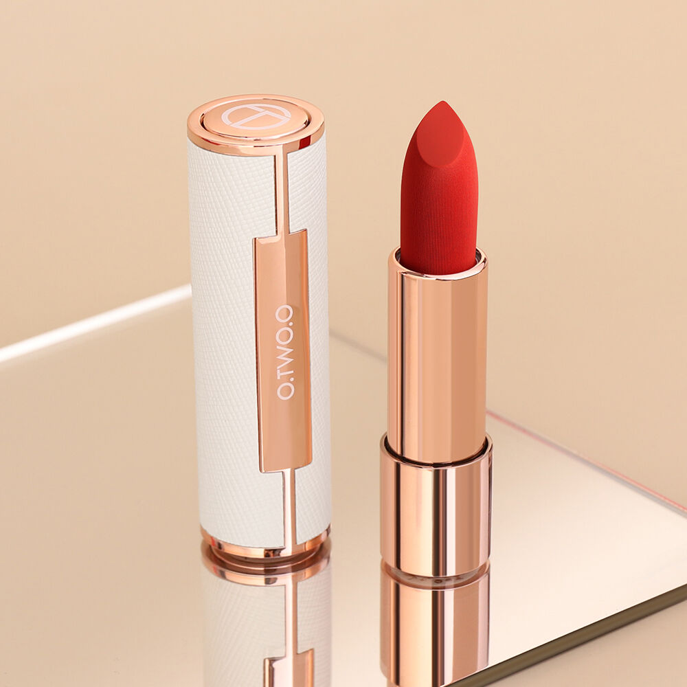 O.TWO.O Spun Gold Brocade Velvet Lipstick