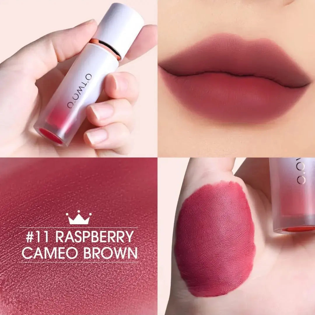O.TWO.O Velvet Matte Finish Rich Lip Gloss - O TWO O