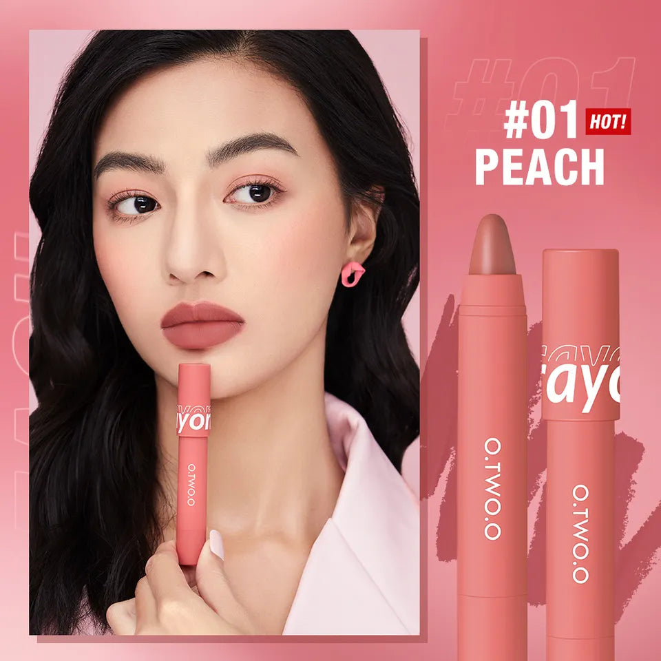 O.TWO.O Matte Crayon Lipstick Pen