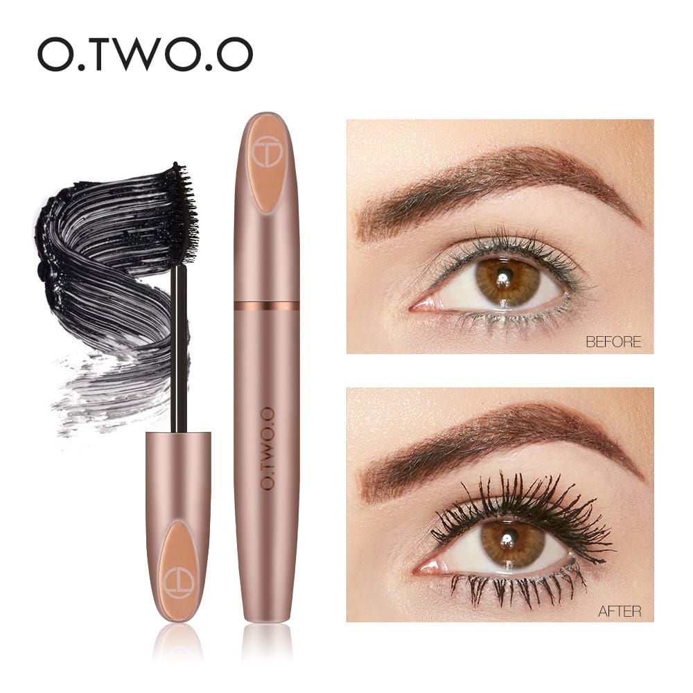 O.TWO.O Waterproof Lengthening Microfiber Lash Mascara