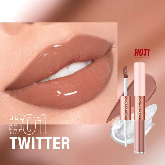 O.TWO.O 2in1 Candy Gloss & Matte Lipstick